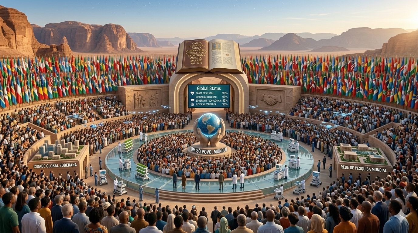 CARTA UNIVERSAL PARA AGOVERNANÇA GLOBAL JUSTA ESOBERANA